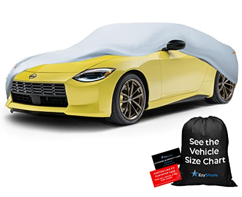 EzyShade 10-Layer Waterproof Sports Car Cover. See Vehicle Size-Chart for Accurate Fit. All Weather Full Outdoor Covers. Miata Porsche SLK Z3 Z4 Classic Cars. Sun Snow Rain. Size C1 (See SizeChart) - color: Reflective, size: C1 - See Vehicle Size Chart