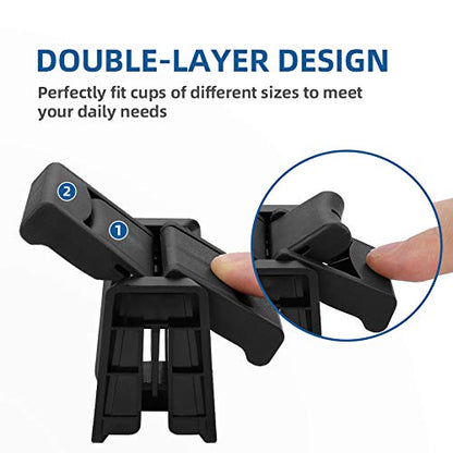JoyTutus Cup Holder Compatible with Toyota Highlander 2014-2020, Fits Most Cup Sizes, Center Console Drink Holder Insert Divider - size: Regular