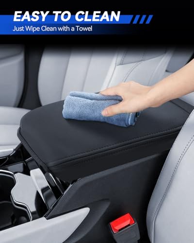 Armrest Cover for 2015-2020 2021 2022 2023 Jeep Renegade Accessories Center Console Middle Lid Pad Protector for Car Elbow Rest - size: For 2015-2023 Jeep Renegade