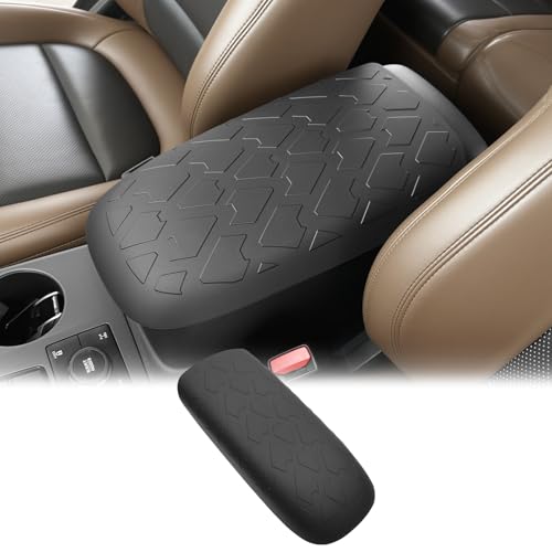 Center Console Armrest Cover for 2021-2025 Bronco Sport CX430/2020-2025 Ford Escape Center Console Arm Rest Protector for Bronco Sport/Ford Escape Accessories(Armrest Cover) - color: armrest cover