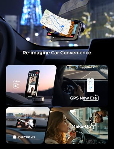 LISEN Electric Suction Cup Phone Mount, Vacuum Electric Suction Cup Phone Mount, for MagSafe Magnetic Suction Mount for iPhone 16/15/14/13/12,Black Kits - color: black