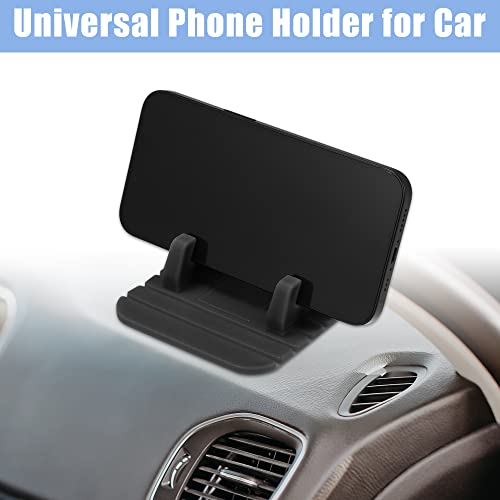 X AUTOHAUX Phone Holder for Car Universal Anti-Slip Dashboard Vehicle Cellphone Mobile Phone Pad GPS Mounting Mat Black - color: Black
