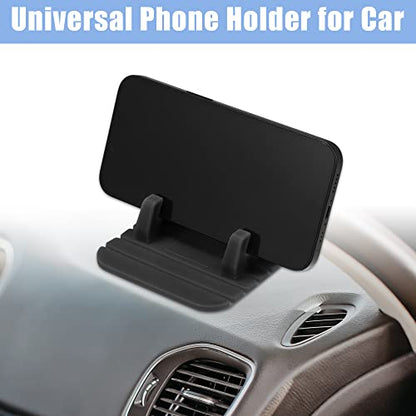 X AUTOHAUX Phone Holder for Car Universal Anti-Slip Dashboard Vehicle Cellphone Mobile Phone Pad GPS Mounting Mat Black - color: Black