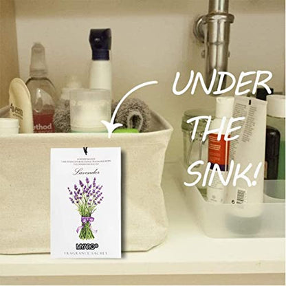 MYARO 12 Packs Scented Sachets for Drawer and Closet, Long-Lasting Potpourri Bags Closet Air Freshener Home Fragrance Sachet 3 Scents Options- Lavender, Bloomy Flower, Gardenia - color: Lavender Gardenia Jasmine