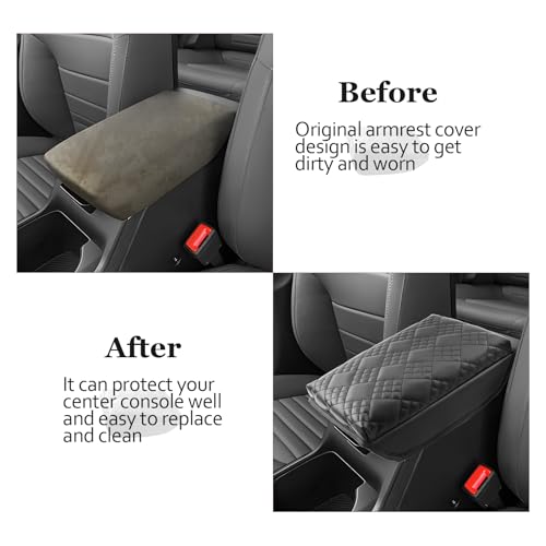 SKTU for 2026 Kia K4 Hatchback Center Console Cover for 2025 2026 Kia K4/2026+ Kia K4 Hatchback Armrest Cover Kia K4 2025 2026 Accessories Soft Console Cushion [Thicken] 2026 K4 Hatchback Seat Box Pad - color: 2025+ K4/2026+ K4 Hatchback Thicken