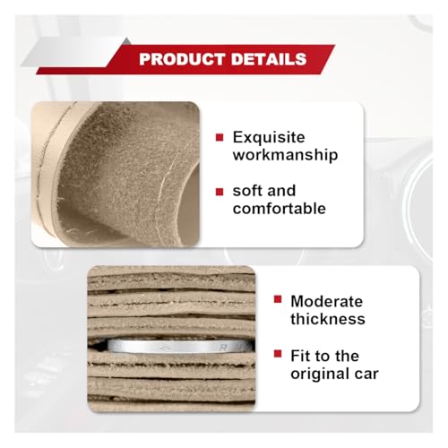 ZIMISI Genuine Leather Steering Wheel Cover, Anti-Slip Breathable Car Steering Wheel Stitching Wrap, DIY Sewing with Needle Thread, 15 Inch Stitch on Wrap Car Steering Wheel Cover (Beige, Hole) - color: Beige, size: Hole