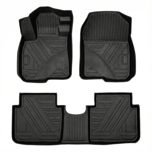 CRV Floor Mat - All Weather Compatible with 2017-2022 Honda CRV Waterproof Durable Anti-Slip Odorless Custom-Fit TPE Front and Rear Row Set Floor Liner - size: for Honda CRV 2017-2022