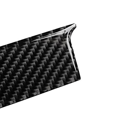 NVCNX Real Premium Carbon Fiber for Lexus IS250 is 250 IS350 2009-2013 / IS250C IS350C 2010-2015 2011 2012 2013 2014 Accessories Car Dashboard Navigation Panel Cover Interior Trim Sticker Decal 1PC - color: 09-13 Navigation Panel - a