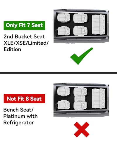 3W Floor Mats Fit Toyota Sienna 2021-2026(Only for 7 Seat), TPE All Weather Custom Fit Floor Liner for Sienna XLE/XSE/Limited/Woodland Edition 1-3rd Row with Red Accent (Not for Platinum Edition) - style: 1. Sienna 7 S|21-25|Floor Mats Red Accent