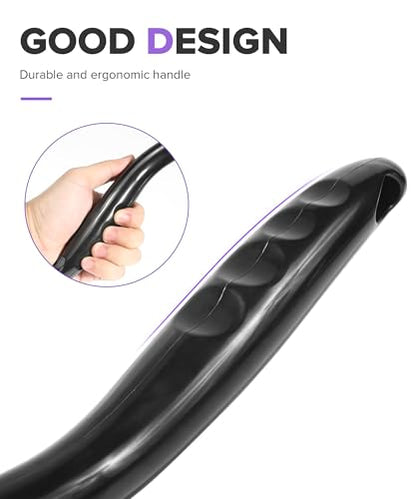 6PCS Car Detailing Kit,Windshield Cleaner Tool,Car Accessories Inside Windshield Cleaning Tool with Extendable Handle,4 Microfiber Pads and 1 Spray Bottles,Suitable for All Cars,Trucks,SUVs,RVs
