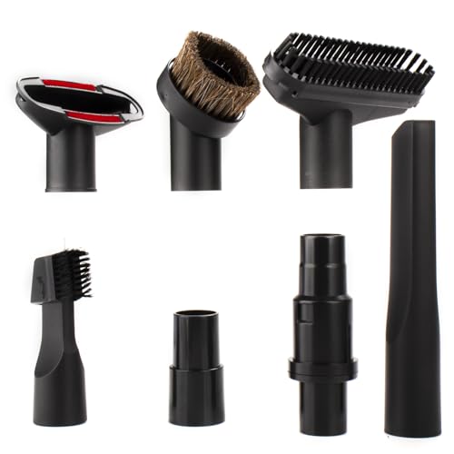 7 Pack for Shark Vacuum Attachments Replacement kits with Vacuum Brush Attachment and for Shark Crevice Tool and Vacuum Hose Adapter (7-Pack, 7) - style: 7-Pack