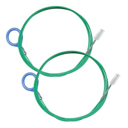 Auto Sunroof Drain Cleaning Tool, 78 Inch Long Pipe Cleaners & Flexible Drain Brush, Slim Tube Cleaning Brush Dredging Tool for Car Sunroof, Windshield Wiper Drain Hole (2PCS) - size: 2PCS