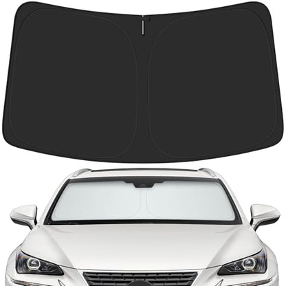 Car Windshield Sun Shade for Lexus 2015-2021 NX NX300h/NX300/NX200t Accessories (OEM Design) Reflective Foldable Heat Insulation Sunshade for Ultimate Protection - size: for Lexus 2015-2021 NX