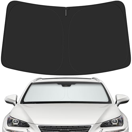 Car Windshield Sun Shade for Lexus 2015-2021 NX NX300h/NX300/NX200t Accessories (OEM Design) Reflective Foldable Heat Insulation Sunshade for Ultimate Protection - size: for Lexus 2015-2021 NX