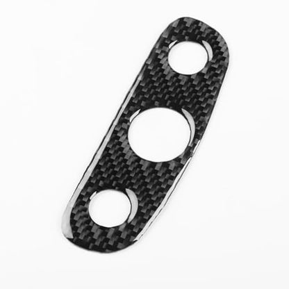 Black Carbon Fiber Compatible with Chevrolet/Chevy Malibu 2016 2017 2018 2019 2020 2021 2022 2023 2024 2025 Accessories Car Headlight Switch Dome Lamp Switch Cover Interior Trim Decal -B - color: Headlight Switch -B