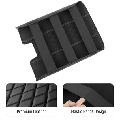 ZZEQYG Center Console Cover for Chevy Silverado/GMC Sierra 2007-2013, Tahoe & Suburban & Yukon & Avalanche, Car Armrest Cover Accessories(Fits Jump Seat Console Only) - color: For Silverado/Sierra 2007-2013(Jump Seat)