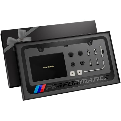 License Plate Frame (Black)