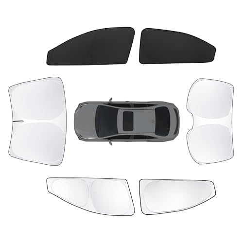 6pcs Car Window Shades for Toyota Corolla 2020-2026 Accessories,Windshield Side Rear Full Sunshade,Sun Visor UV Blocking, Privacy Protection for Camping Outdoor(Not for Corolla Cross)