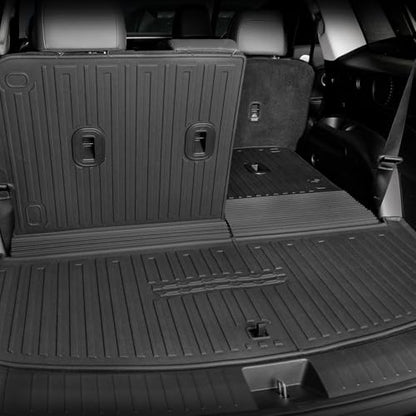 Floor Mats for Hyundai Palisade Gasoline 2026, All Weather Floor Mats Trunk Cargo Liner with Backrest Protectors Accessories, Full Coverage Set (Fit 7/8 Sests) - size: For Hyundai Palisade | 2026