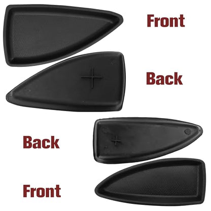 4pcs/Set Door Switch Bezel Cap Replacement Left/Right Front/Rear Plastic Bolt Cover for Chevrolet for Chevy Malibu 2016 2017 2018 Car Interior Accessories 23451118