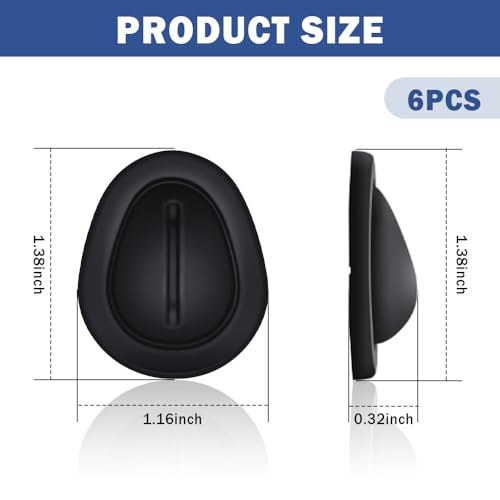 2026 Latest Car Cup Holder Insert/Holder Position Limiter - Anti Shake Silicone Car Coasters Bottle Stabilizers with Self-Adhesive - Car Must Haves Cup Holder Inserts for Car Truck SUV (6PCS) - color: 6PCS