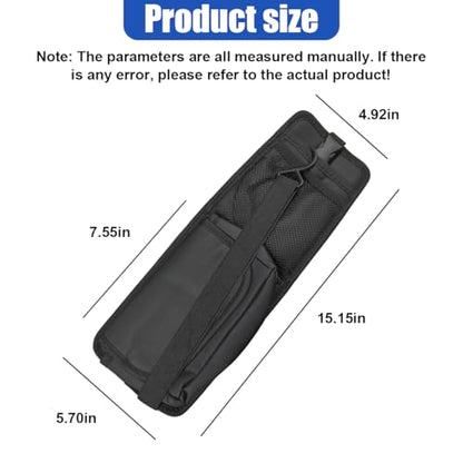 Car Seat Side Organizer, Multi-Pocket Storage Hanging Bag with Mesh Net, Multifunctional Automotive Seat Back Stuff Holder for Phone, Wallet and Tissue, Universal for SUV Truck (Classic) - size: Classic