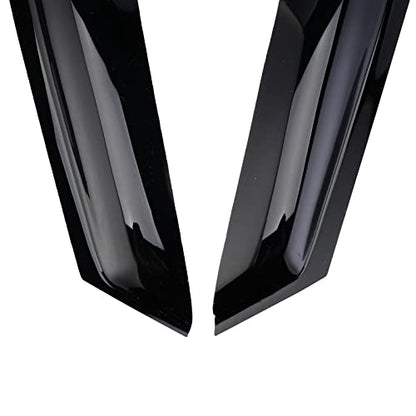 Tape-On Side Window Visor Deflectors Rain Guards Designed for Hyundai Tucson 2016-2021 SE SEL Value Limited Sport Ultimate 94457 - size: 2016-2021 Hyundai Tucson
