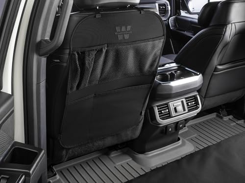 WeatherTech Seat Back Protector - Universal Kick Mat and Organizer for The Back of Your Seat - Black - color: Black