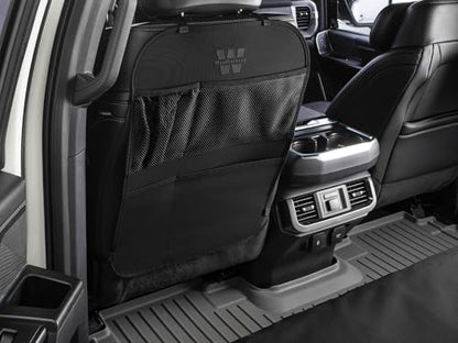 WeatherTech Seat Back Protector - Universal Kick Mat and Organizer for The Back of Your Seat - Black - color: Black