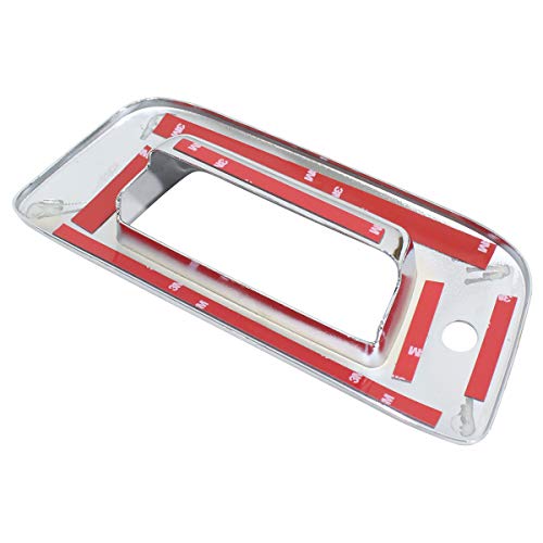 NewYall Pack of 4 Chrome Exterior Outside Outer Door Handle and 2 Upper Half Mirror and Trunk Liftgate Tailgate Handle Cover for Chevrolet Silverado 2007-2014