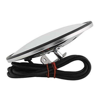 GG Grand General 33082 8” Round Convex Heated Blind Spot Mirror for Trucks, Buses, Utility Vehicles and more - size: 8"