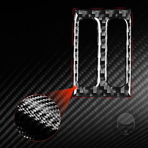 NVCNX Carbon Fiber Compatible with Mercedes-Benz C-Class W204 C250 C300 C350 C63 AMG 2012 2013 2014 Sedan / 2012-2015 Coupe Accessories Car Dash Center Air Vent Cover Interior Trim Sticker Decal 1PC - color: Dash Center Air Vent Trim - for 2012+