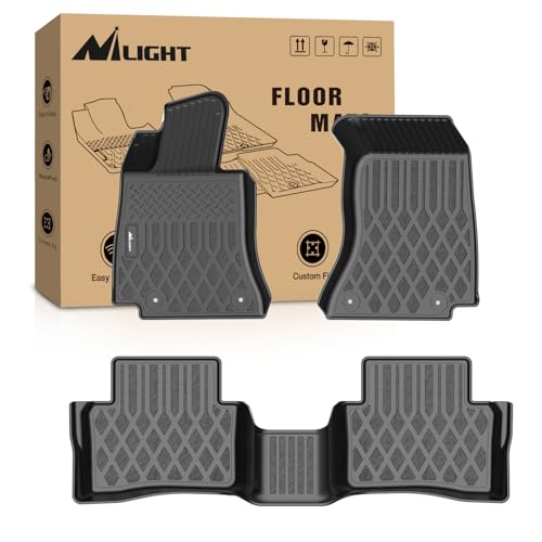 Nilight TPE Floor Mats for Mercedes Benz C-Class Sedan C300 C350e AMG C63 AMG S 2015 2016 2017 2018 2019 2020 2021 All Weather Custom Fit Heavy Duty Floor Liners - color: 2015-2021 Benz C Class Sedan