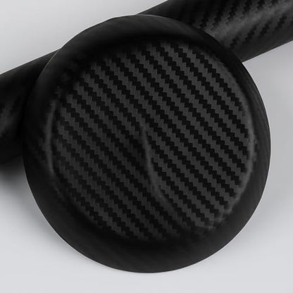 RockRose 3D Matte 3D Black Carbon Fiber Vinyl Wrap, Anti-Wrinkle, Air Release Automotive Bubble Wrap, Self Adhesive Car Vinyl Sticker DIY Decals 5FT x 4FT - color: 3D Black, size: 5FT x 4FT