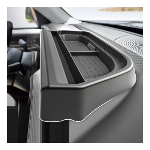 SXCY for 2025 2026 Ford Bronco Sport Dashboard Organizer Tray for 2025 2026 Ford Bronco Sport Accessories Screen Back Tray 2025 2026 Bronco Sport Behind Dash Console Organizer - color: 2025 2026 Bronco Sport Dash Tray