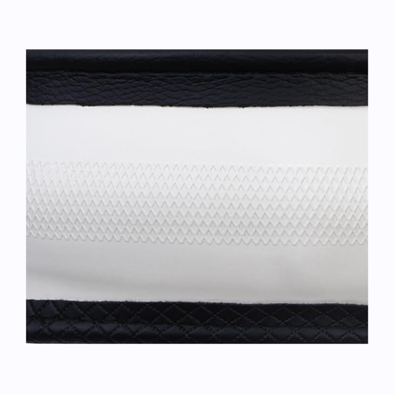 Flying Banner car Steering Wheel Cover Faux Leather Massage Universal fit 3D Honeycomb Hole Anti-Slip Sporty 15 Inches (Sliod Black Woven) - color: Sliod Black Woven