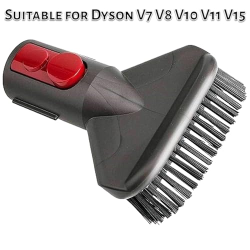 Stubborn Dirt Brush Tool Attachments Compatible with Dyson Gen 5, V15, V12, V11, V10, V8, V7 - Hard Bristle Vacuum Cleaner Accessories for Deep Cleaning and Replacement - style: Stubborn Dirt Brush