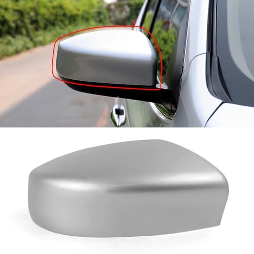Moonlinks Compatible with Nissan Sentra 2013 2014 2015 2016 2017 2018 2019 Right Side Mirror Cover Replacement, Silver Right Passenger Side Door Rearview Side Mirror Cap Trim - size: Right Silver