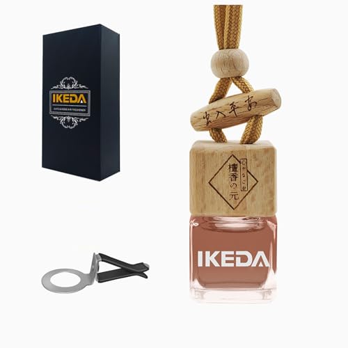 Car Air Freshener | Long-Lasting Coffee Aromas | Car Scent Hanging with Vent Clip | Odor Eliminator Deodorizer for Automotive Women Men (Square-Coffee)
