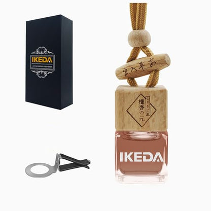 Car Air Freshener | Long-Lasting Coffee Aromas | Car Scent Hanging with Vent Clip | Odor Eliminator Deodorizer for Automotive Women Men (Square-Coffee)