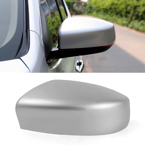Moonlinks Compatible with Nissan Sentra 2013 2014 2015 2016 2017 2018 2019 Left Side Mirror Cover Replacement, Silver Left Driver Side Door Rearview Mirror Cap Trim - size: Left Silver