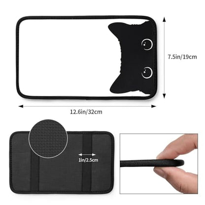 Funny Cat Auto Center Console Cover Universal Car Armrest Pad Waterproof Women Men Automotive Interior Accessories for Most Vehicle SUV - color: Funny Cat