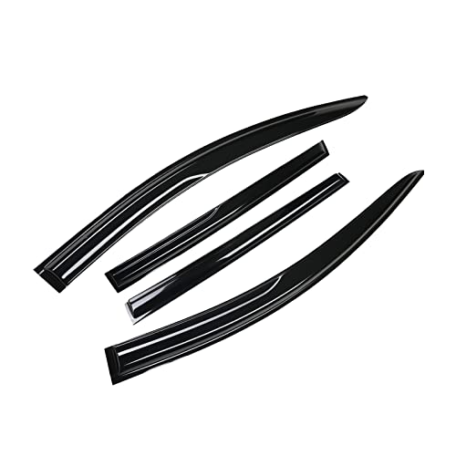 Smoke Tinted Tape-On Side Window Visor Designed for Toyota Sienna 2021 2022 2023 LE XLE XSE Limited Platinum Shatterproof Window Deflectors 4 pcs - size: 2021-2023 Toyota Sienna