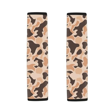 Duck Camo Car Seat Belt Cover Thickened 2-Pack Universal Car Seat Belt Pads Cover Anti-Slip Shoulder Strap Protect Universal Fit for Auto Truck Van SUV - color: Duck Camo