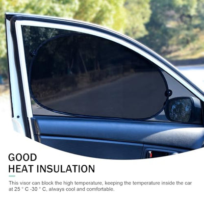 2PCS Universal Auto Window Shade, Car Sunshade, Baby Side Window Car Sun Shades, Blocks Over 98% of Harmful UV Rays, Provides Glare and UV Protection