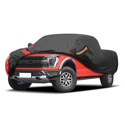 Car Cover Outdoor Automobiles Waterproof All Weater, Universal Fit (Length Up to 240 inch) XL+ - color: 4 Truck Cover, size: T3 Fit Truck Length up 230-242 inch