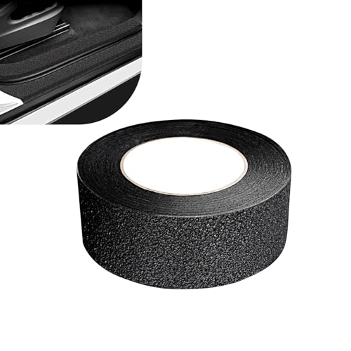 Car Door Entry Guard, 16.4FT Anti-Slip Sill Trim Protection Strips, Anti Collision Scuff Car Door Sill Protector, Waterproof Automotive Entry Guard Protector Sticker for Most Cars (16ft x 7cm)