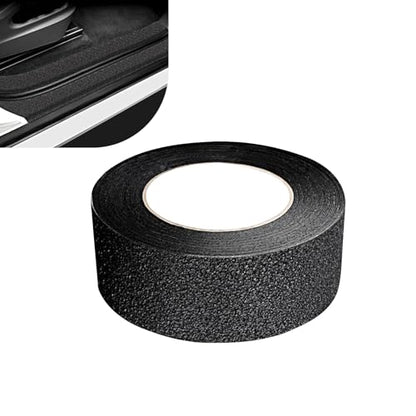 Car Door Entry Guard, 16.4FT Anti-Slip Sill Trim Protection Strips, Anti Collision Scuff Car Door Sill Protector, Waterproof Automotive Entry Guard Protector Sticker for Most Cars (16ft x 7cm)
