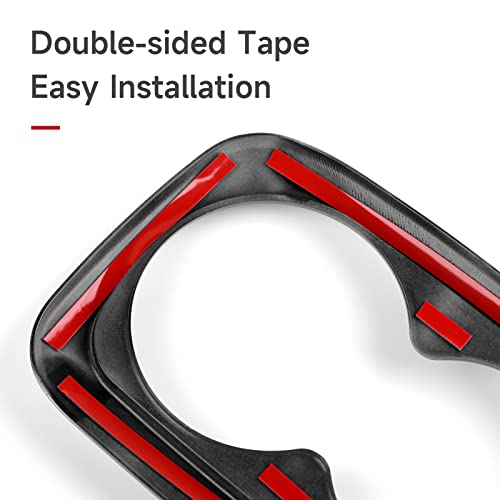 Car Cup Holder Water Cover Decals for 2022 2023 2024 2025 Honda Civic 11th Gen Accessories ABS Carbon Fiber Interior Stickers - color: Cup Holder Panel Frame