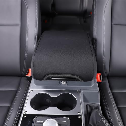 Armrest Box Cover Center Console Pad Compatible with Ineos Grenadier 2020-2024, Comfortable, Breathable, Cloth Center Console Armrest Cushion - color: Cloth